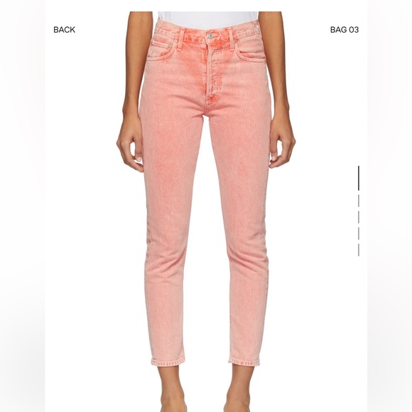 Agolde Jamie High-Rise Jeans - Picture 1 of 8